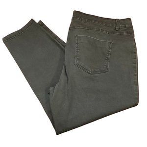 Black Wash Denim Pant